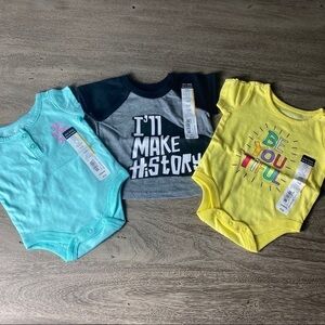 3 Okie Dokie Newborn items Size NB